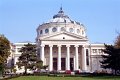 The 'Atheneul Roman', built between 1885 and 1888, is the home of the 'George Enescu Philharmonic'