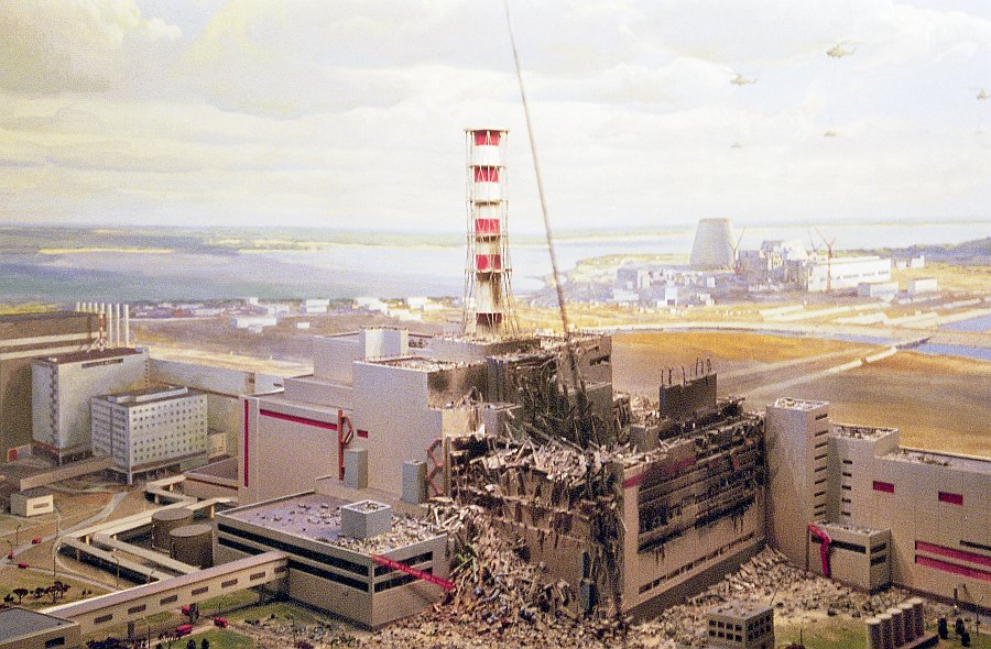 In the Museum of the Chernobyl Disaster, Podil / Kiev / Ukraine